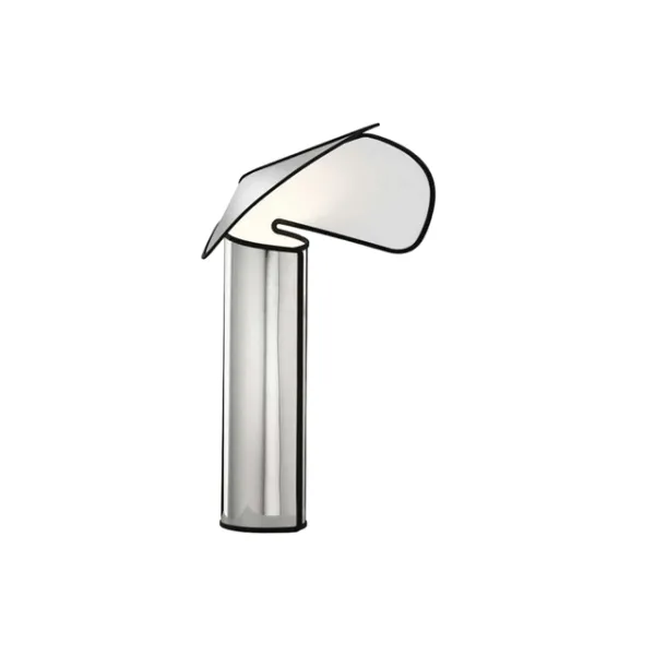 Flos Chiara Tafellamp Aluminium met Grijze Rand