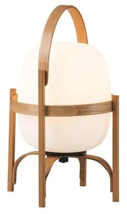Santa & Cole Cestita Batería Draagbare Lamp Witte Kunststof