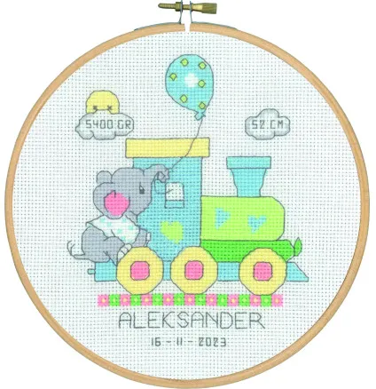 Permin Borduurpakket Alexander Ø18cm