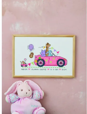 Permin Borduurpakket Clara-Sofie 30x20cm
