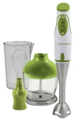 Esperanza Staafmixer EKM003G - hand blender - pesto groen - 450 W