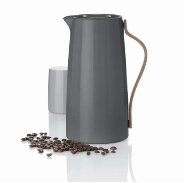 Stelton Emma vacuümkan koffie 1,2 l - Grijs